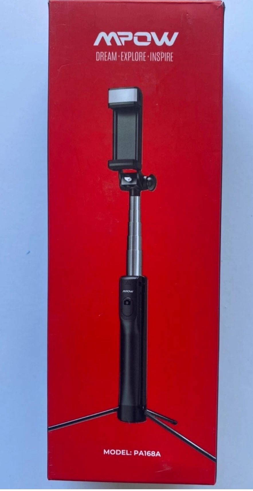 MPow 3-in-1 Wireless Selfie Stick Tripod Bluetooth Flash PA168A