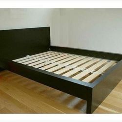 IKEA Malm Queen Size Bed Frame (black)