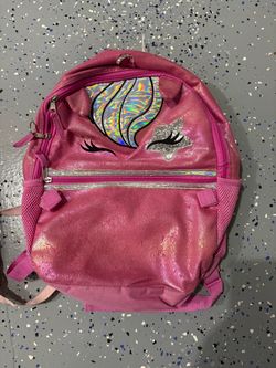 Pink Glitter Unicorn Kids Mini Backpack