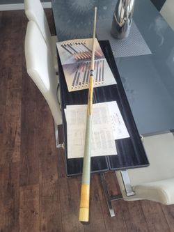 Very RARE 1986 Dan Janes Joss Custom Pool Cue "COLOR OF MONEY" & many more items posted here