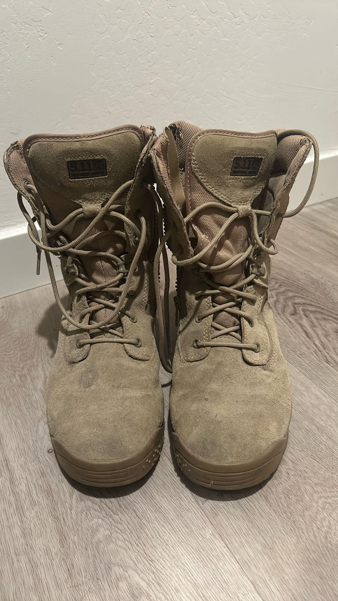 5.11 Tactical ATAC 2.0 Side-Zip Boots – Coyote Tan (Used, Size 10.5)