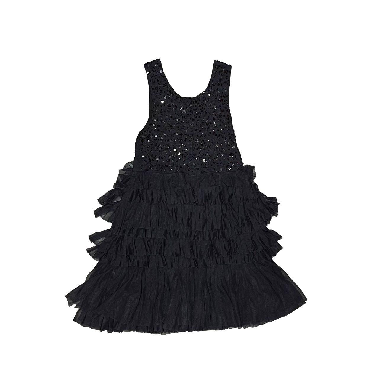 Black Sequin Dress π