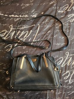 Coach Dreamer 21 Limited Edition Black Leather 2-Way Zipper Crossbody Bag 36407