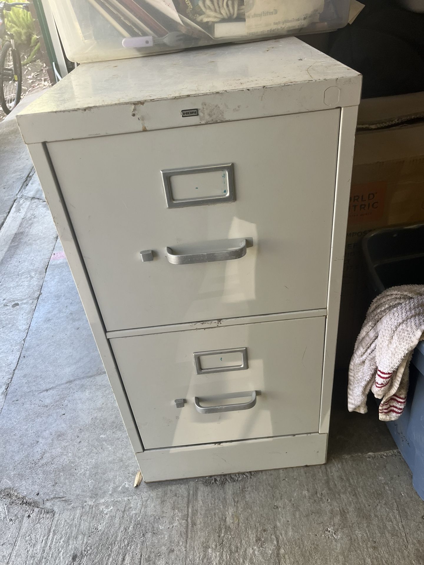 2 Drawer File Cabinet