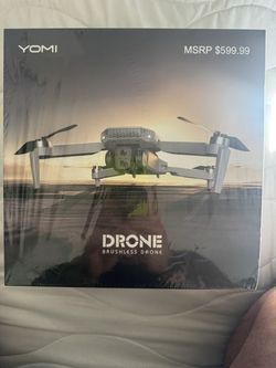Yomi Foldable Brushless Drone w/ Camera & Remote (New, Sealed)