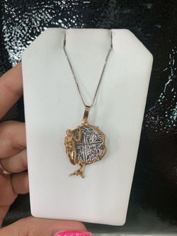 SALE SALE Atocha coin necklace