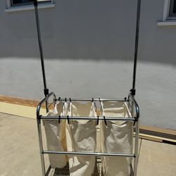 Laundry Cart With Wheels 