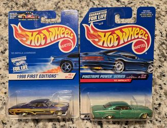 Hotwheels 1965 Impala Lowrider ( Lot of 2 ) 