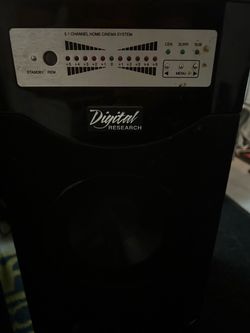 Digital Research 5.1 Channel Home Cinema System