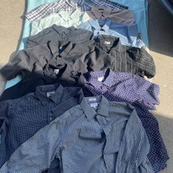 Lot Of Men's XL & XXL Izod Alfani Old Navy Shirts