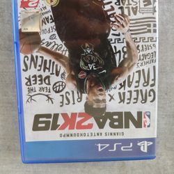 Ps4 NBA 4k19 Game 