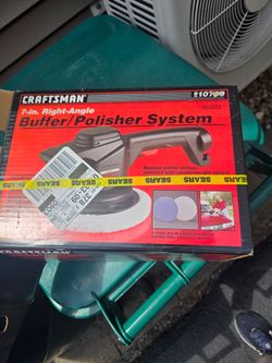 Brand new craftsman buffer