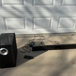 Toshiba Sound Bar + Sub