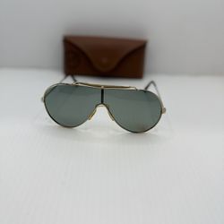 Vintage Wings Style Gold G-15 Sunglasses