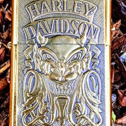 Harley Davidson Devil Demon Zippo Lighter 