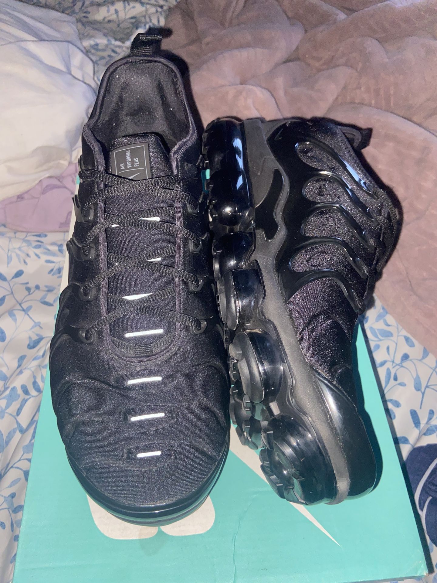 Black Vapor Max Triple Black Size 11
