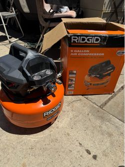 Ridgid air compressor 6 gallon