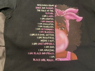 Black Girl Magic Iron-on T-Shirt