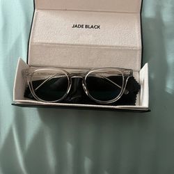 Jade Black Blue Light Glasses