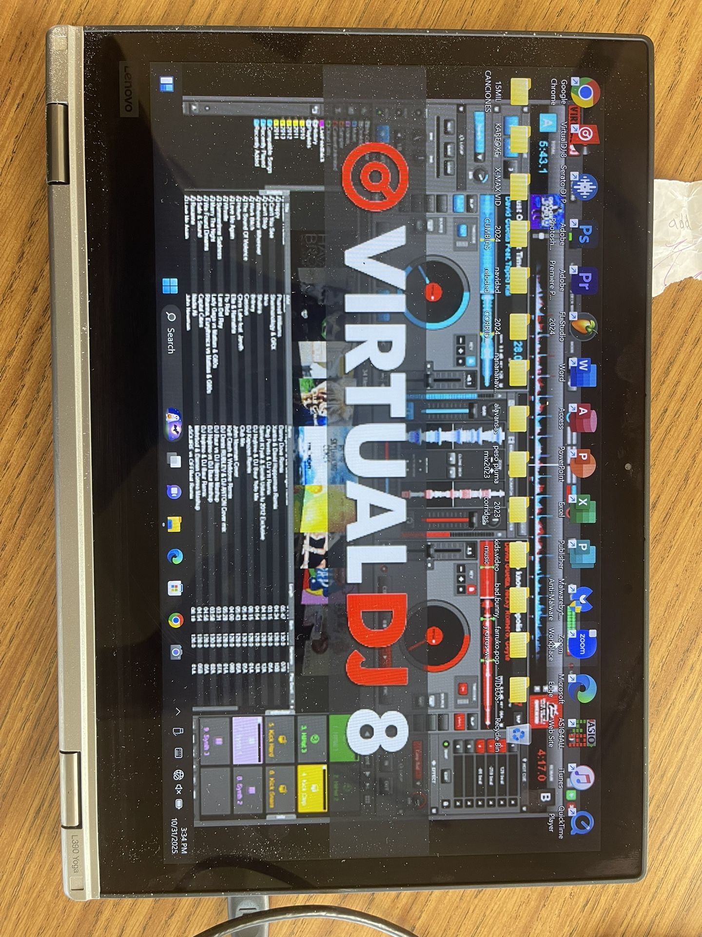 2023 Laptop y tableta touch screen Ya Trae programas Yoga Icore 5 240ssd gb. 8 ram gb incluidos muy rapida Windows 11 con todo incluido 👇 🟥