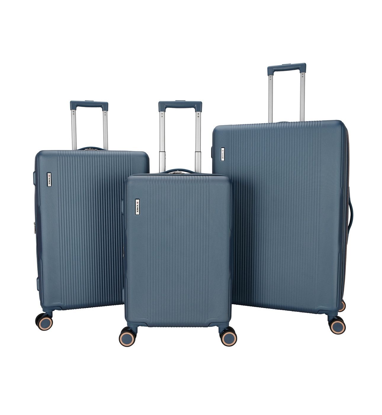 Tag Gateway 2.0 3 Piece 20”-24”-28” Hard Side Spinner Luggage Set - Blue MSRP $440