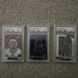 3x PSA Slabs Lot