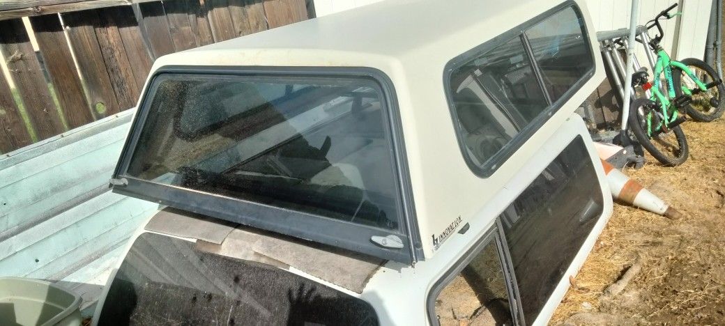 Camper Shell White Chort BedFor Toyota 90 To 96
