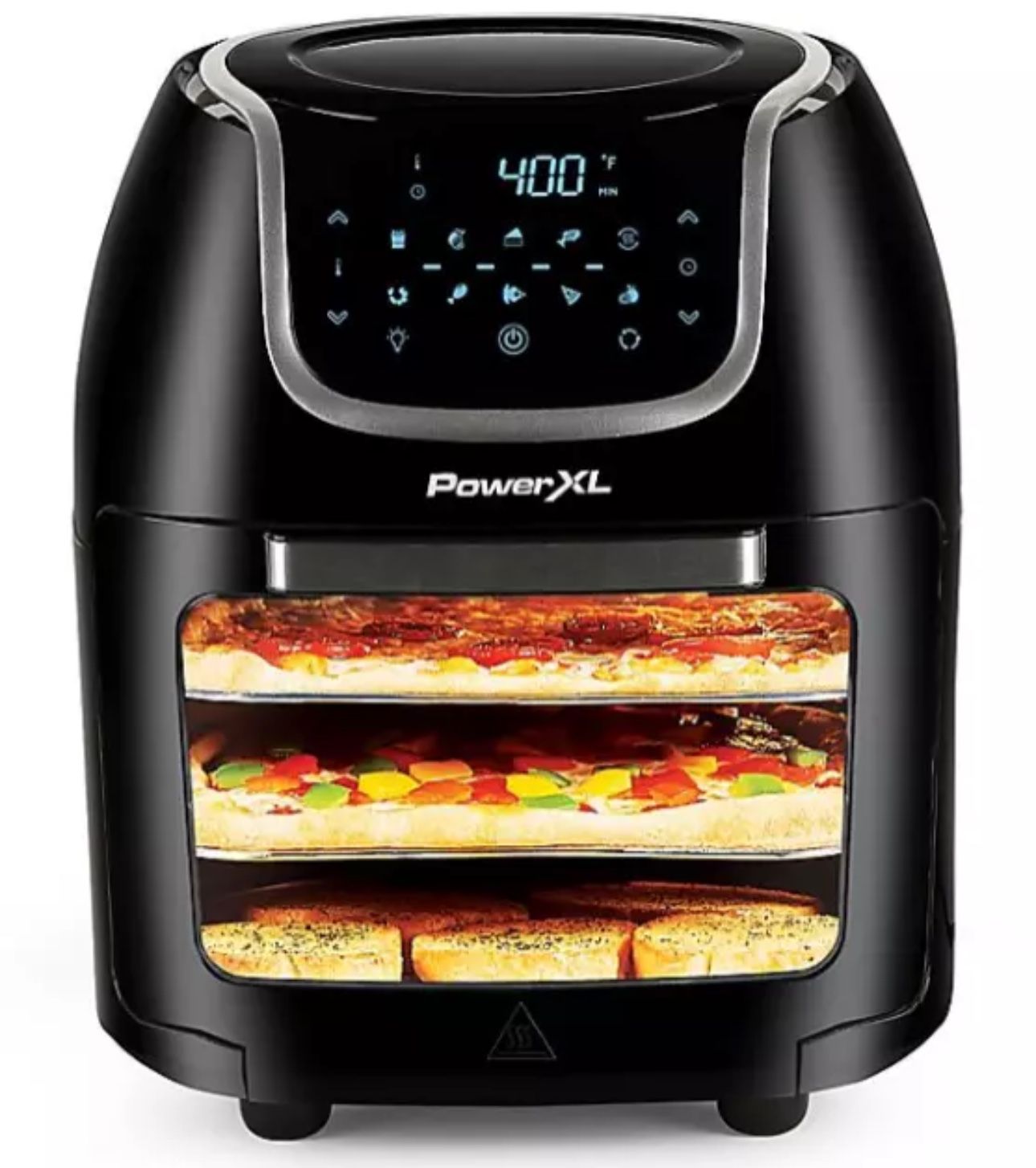 PowerXL Vortex Digital 10 Quart Air Fryer Pro 7-in-1 Healthy Cooking Slate