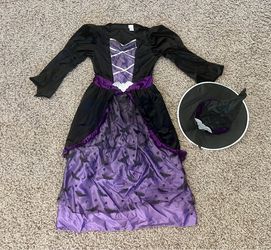 Girls Purple Witch Costume - Morph Costumes