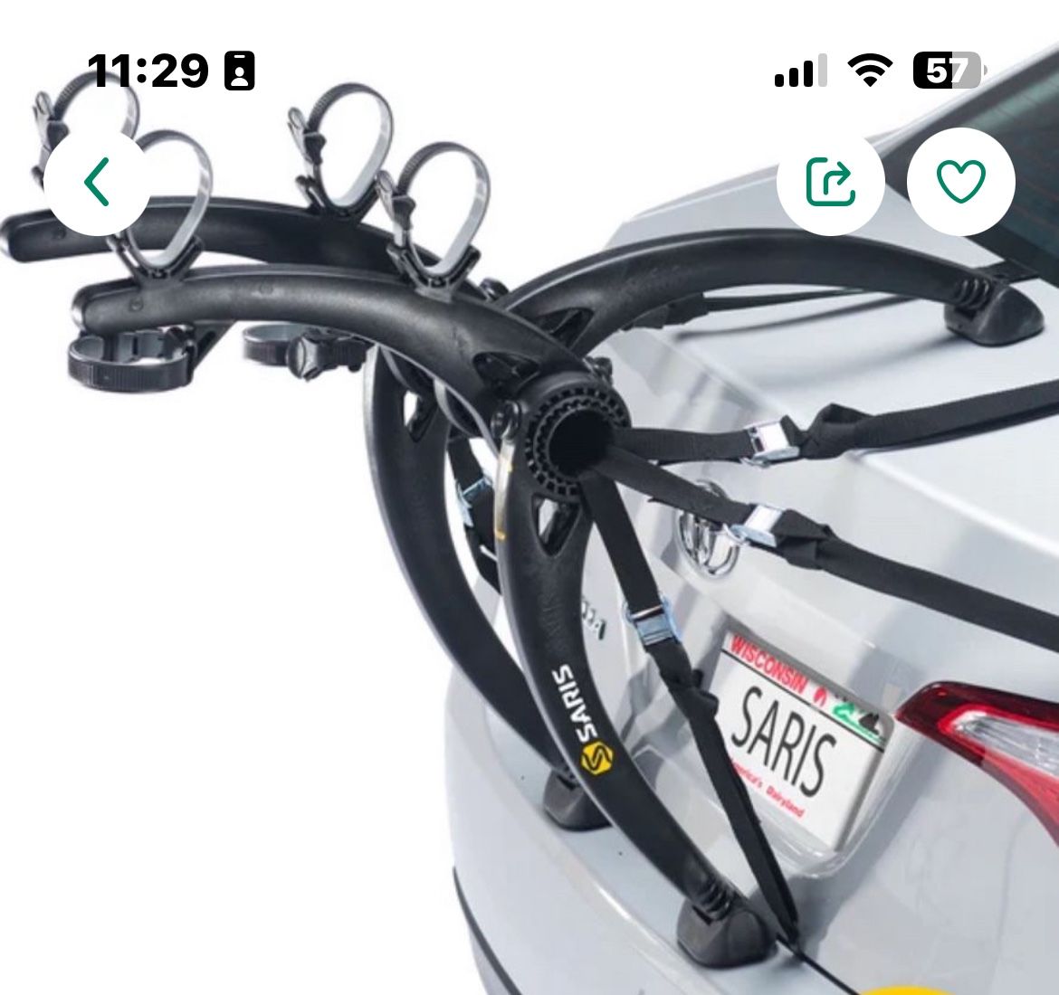 Free Rack With any bike sale
