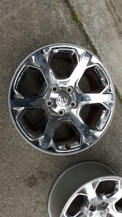 20 inch dodge 1500 wheels set