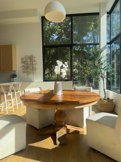 Restoration Hardware Wood Dining Table
