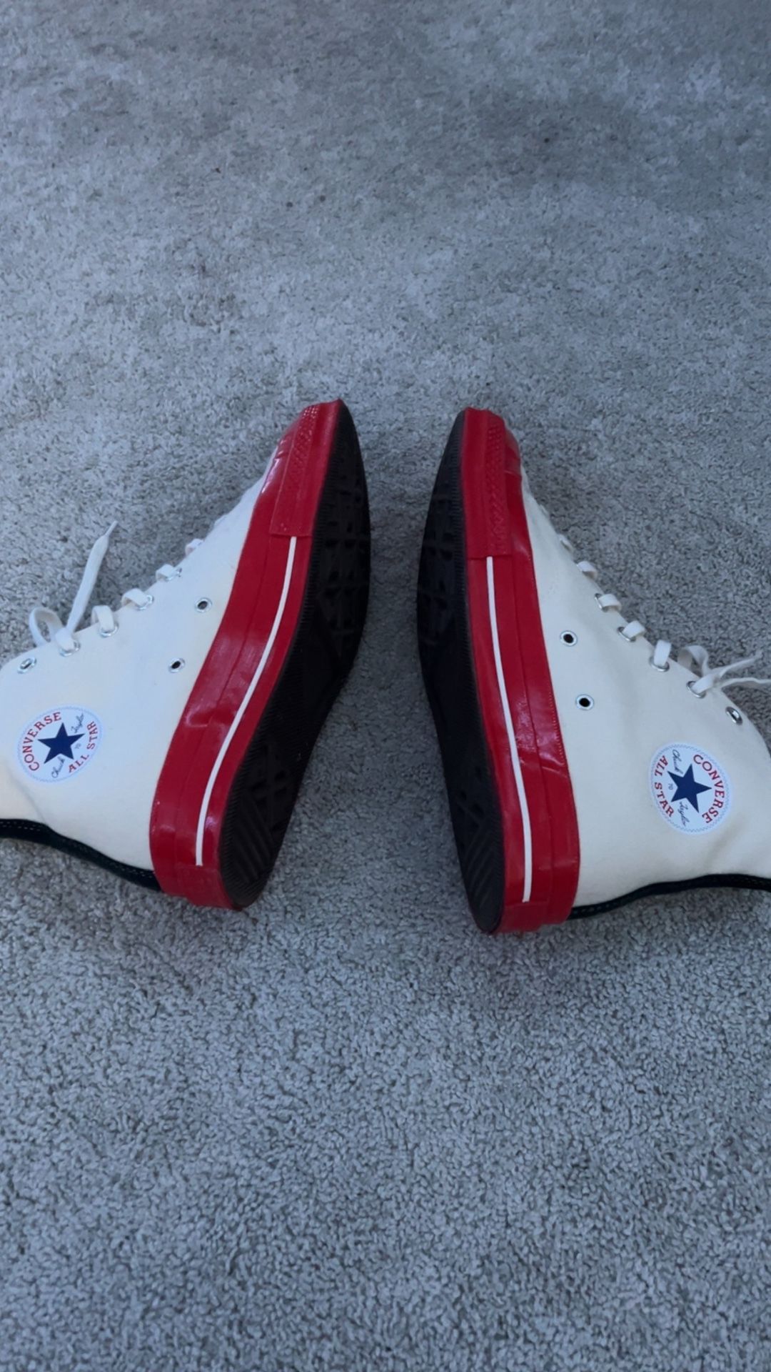 cdg converse size 11- (BRAND NEW)