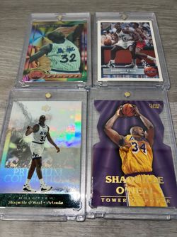Shaquille o Neal aka Shaq sports cards Topps