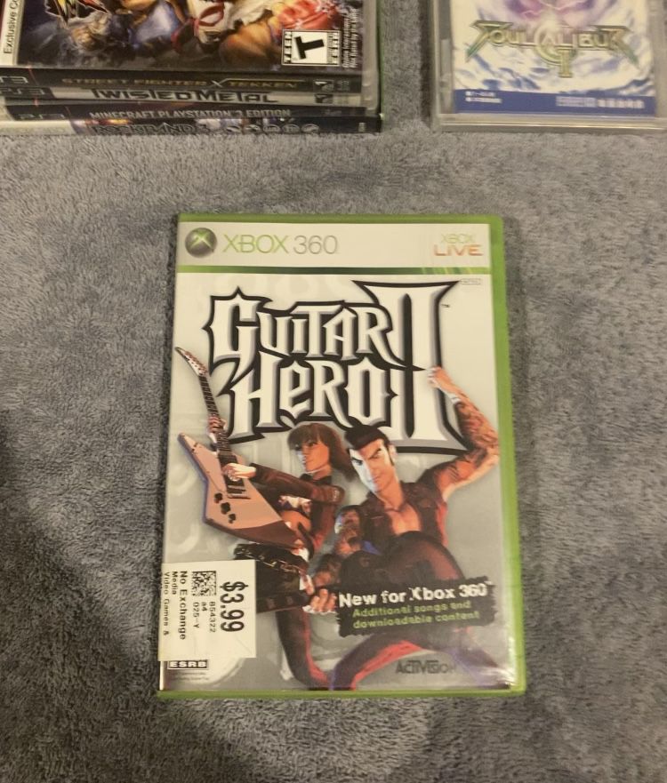 Guitar Hero II 2 (Microsoft Xbox 360, 2007) 