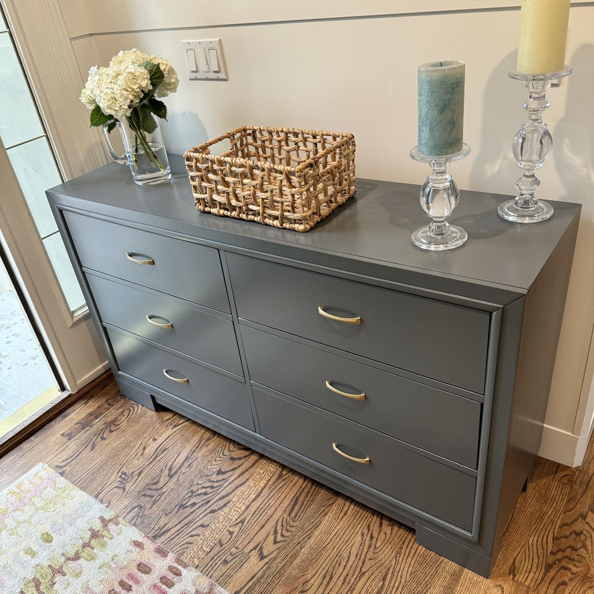 Stunning Slate Blue 6 Drawer Dresser for Sale in Centennial, CO - OfferUp