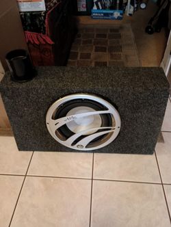 Infinity Kappa Perfect 10.1 Ported 1 cubic ft box 350w rms