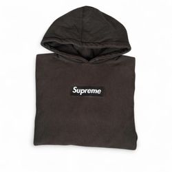Supreme 2003 Brown on Brown Box Logo Hoodie
