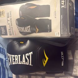 Everlast Elite Prostyle Boxing Gloves – 14 oz (Set of 2)