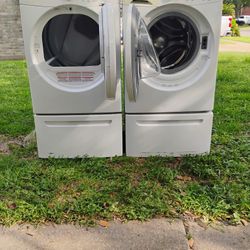 MATCHING WASHER AND ELECTRIC DRYER 