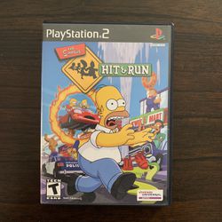The Simpson’s Hit And Run Ps2