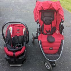 Britax B-Agile Stroller
Red & Black