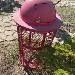 Outdoor Trashcan