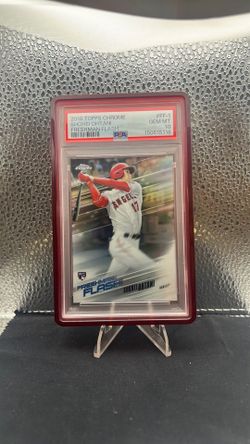 2018 Topps Chrome Shohei Ohtani Freshman Flash PSA 10