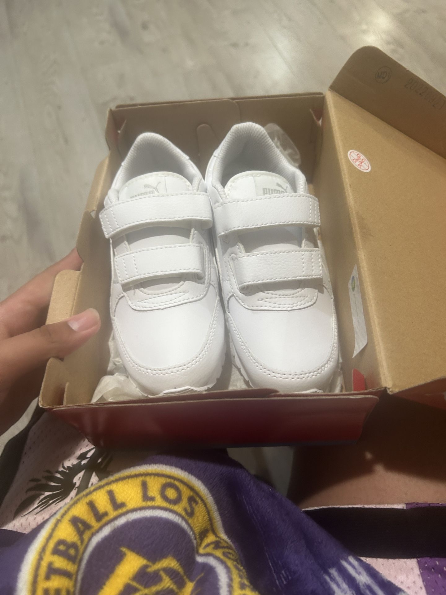 ST Runner v3 L V PS puma white