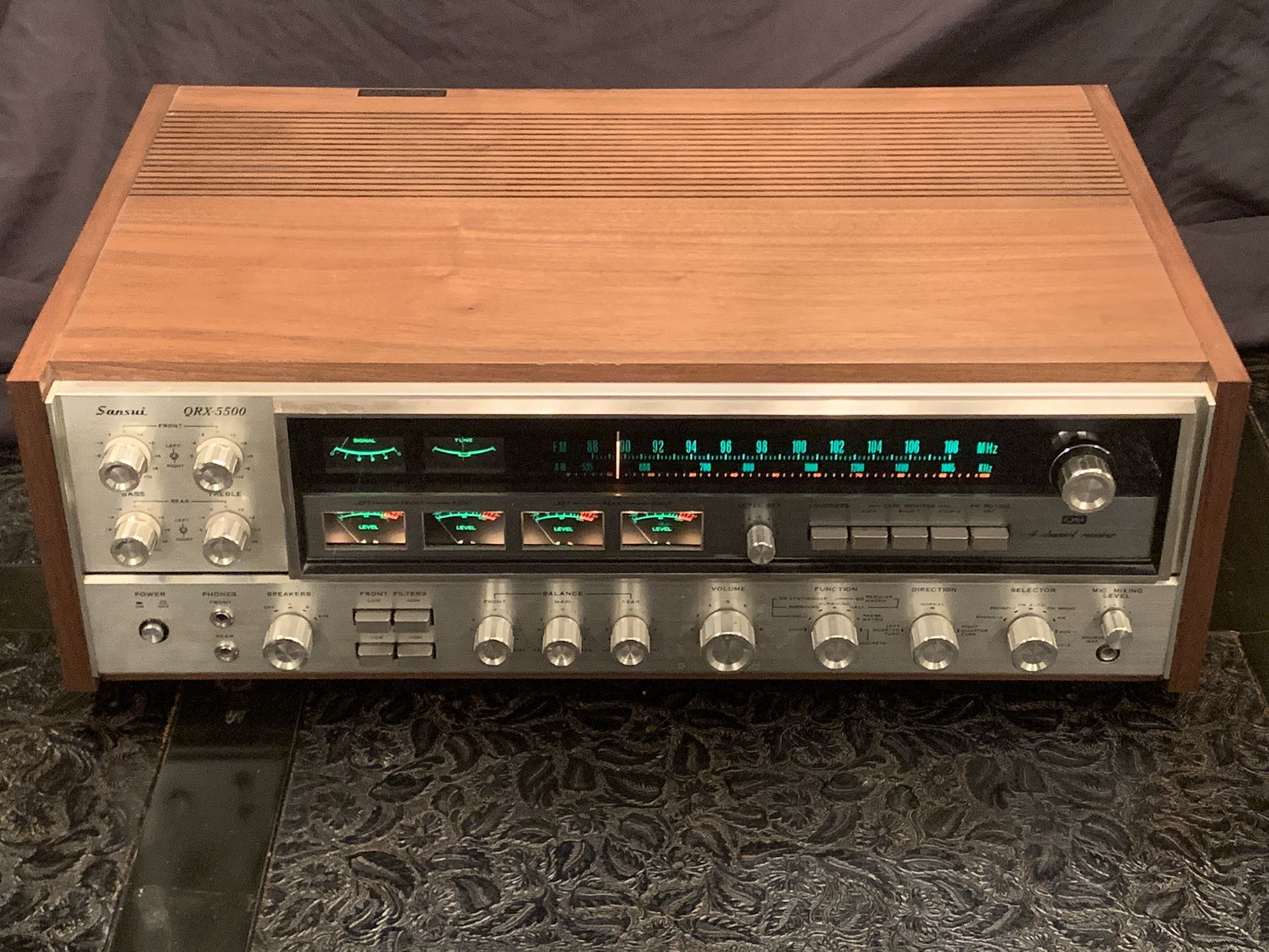 Sansui QRX-5500 4-Channel Receiver vintage stereo Original and Rare