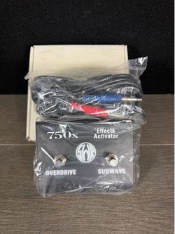 SWR 750X Effects Activation Pedal