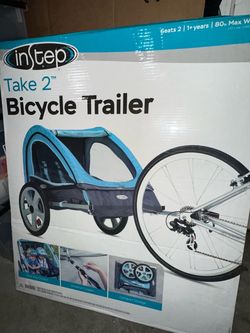 Bicycle Trailer 2 Seater Bike. New in box.