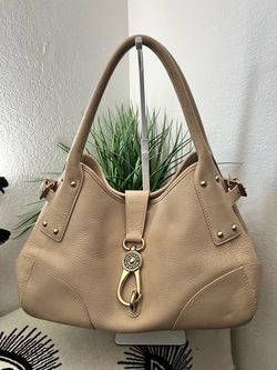 Dooney & Bourke Belvedere Logo Lock Satchel