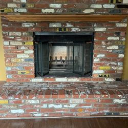 Bricks - Repurposed Red Bricks.